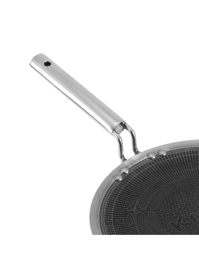 Kraft Futuretec Pro Triply Stainless Steel Roti Tawa â€“ 26 cm, 2.5 mm Thick | Stick-Free Steel Tawa for Roti, Paratha & Chilla | Metal Spoon Safe | Compatible with Gas & Induction Cooktops - Image 3